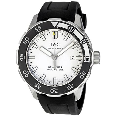 iwc aquatimer vintage rubber strap|iwc aquatimer 2000.